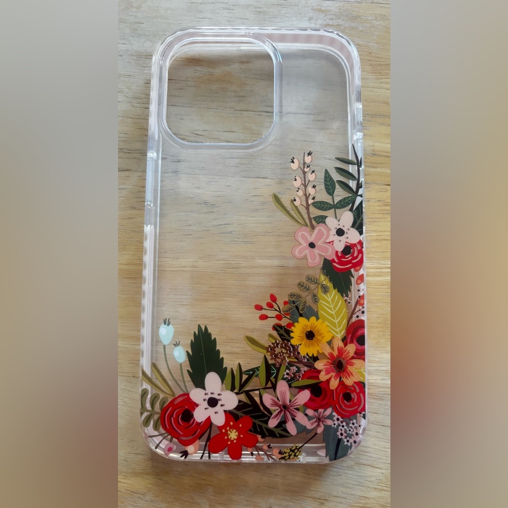 Mia Charro Mixed Floral Print iPhone 14 Pro (6.1”) Case